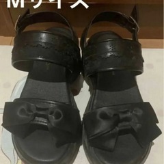 青木美沙子　しまむらコラボ　スポーツサンダル　mpetit by...