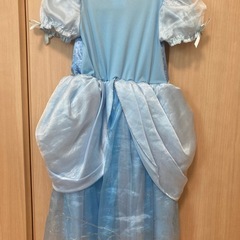 シンデレラ　ドレス110cm（半袖）の画像