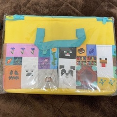 マインクラフト　ぬいぐるみ　ゆらゆらソーラー　保冷バッグの画像