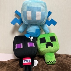 マインクラフト　ぬいぐるみ　ゆらゆらソーラー　保冷バッグの画像