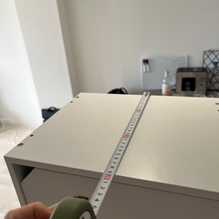 収納ボックス　白4つの画像