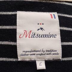 レディースL カーディガン Mitsumine  紺色の画像