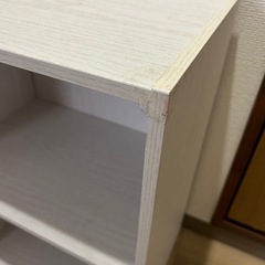 2段 カラーボックスの画像