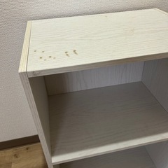 2段 カラーボックスの画像