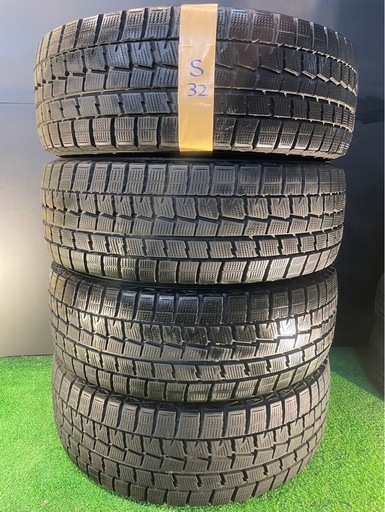 【9分山】2017年製 215/60R16 ダンロップ　ウィンターマックスWM02　★４本セット　タイヤまにあ S32