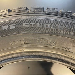 【9分山】2017年製 215/60R16 ダンロップ　ウィンターマックスWM02　★４本セット　タイヤまにあ S32の画像
