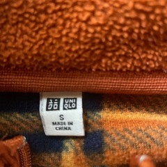 SレディースUNIQLOフリースの画像