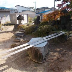 庭木の雪囲い用板、木材差し上げます