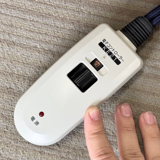 【超美品‼️】定価30,454円♪ ニトリ 120cm幅カジュアルこたつ 家具調コタツ 長方形 コントローラー付き ウォールナット材ダ