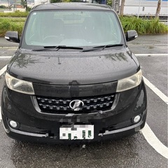 トヨタbB車検長めナビミラー型ドラレコ