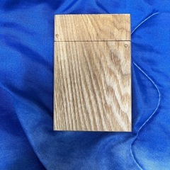 木製名刺入れ　ハンドメイド　タモ