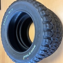 15インチ　ホワイトレター　マッドタイヤ　MUDSTAR RADIAL M/T  195/65/15 2本の画像