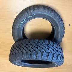 15インチ　ホワイトレター　マッドタイヤ　MUDSTAR RADIAL M/T  195/65/15 2本の画像