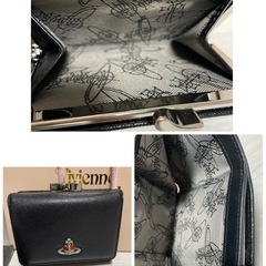 ヴィヴィアンウエストウッドディアマンテ折り財布の画像