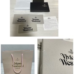 ヴィヴィアンウエストウッドディアマンテ折り財布の画像