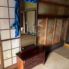 ドレッサー　姿見の画像