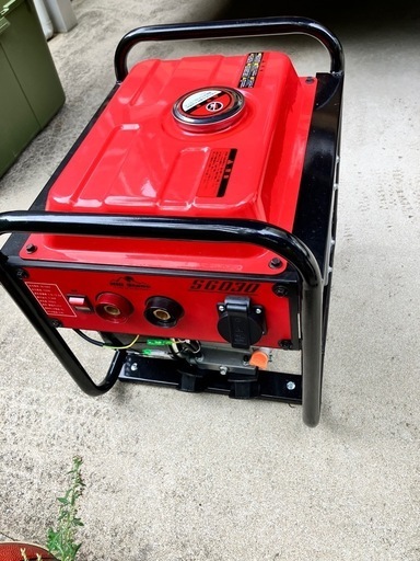 溶接機兼発電機直流DC100v