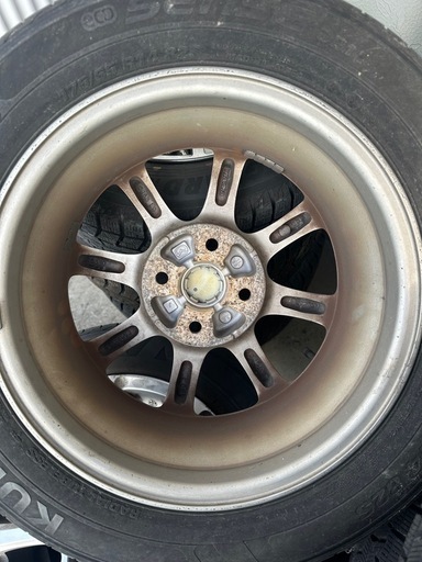 マツダデミオ純正アルミ夏タイヤセット175/65R14 PCD100コンパクトカー等