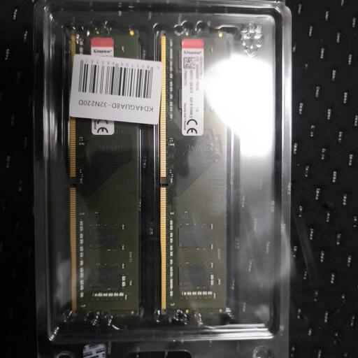 動作確認済み kingston ddr4 8g x2