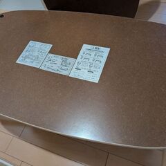 こたつ　こたつ布団付きの画像