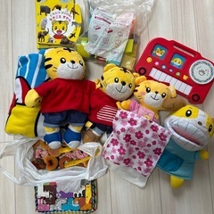 しまじろうぬいぐるみ、おもちゃまとめ売りの画像