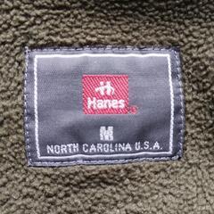 メンズM ジャンパー Hanes 黒の画像