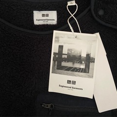 engeneered garments×UNIQLO フリースプルオーバーの画像