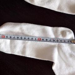 ポロ　ラルフローレン　白ハイソックス！未使用。の画像