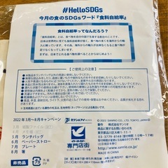 新品未使用 イトーヨーカドー ハローキティランチバッグ  サンリオ SDGsの画像