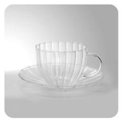 【新品】NATURAL  KITCHIN  ガラスカップ&ソーサー