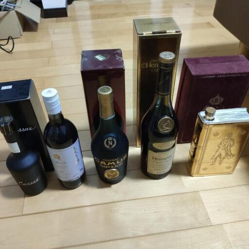 「受渡者決定」ブランデーなど古酒
