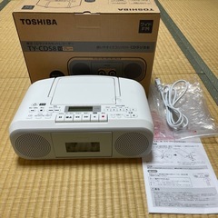 東芝CDラジカセ