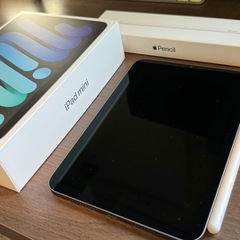 iPad mini第6世代Wi-Fiモデル64GB+Apple Pencil第2世代

