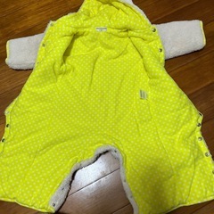 お値下げ‼️ベビー 防寒 ふわふわ カバーオールの画像