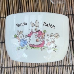PANDA Rabbit陶器製の器　引取限定