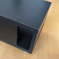 テレビ台　黒　ニトリの画像