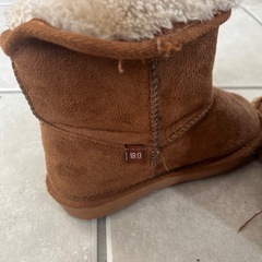 子ども用ブーツ18センチの画像