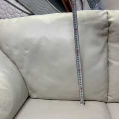 ソファ　白 美品2つセットの画像