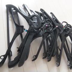 プラスチックハンガー10本セットの画像