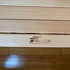 FIELDOOR ウッドロールトップテーブルの画像