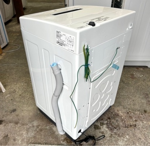 札幌市内配送可 美品 24年製 アイリスオーヤマ 5kg 全自動洗濯機 IAW-T504 ホワイト