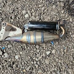 AF35 デュオzx　マフラーの画像