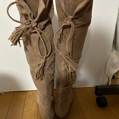 未着用　ロングブーツ　サイズM の画像