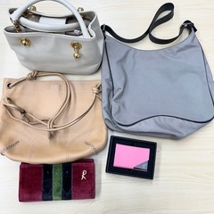 バッグ3点　名刺入れ　財布