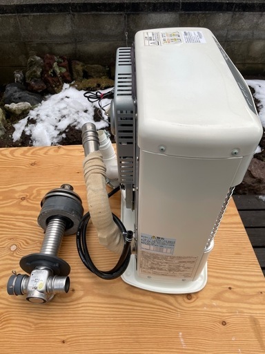 【交渉中】サンポット ＦＦストーブFFR-384BL中古  