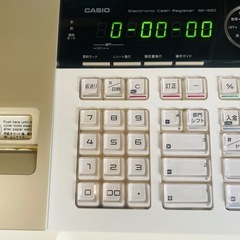 使用感少なめCASIO 電子レジスター
