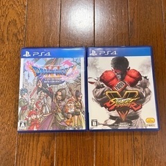 ストリートファイターVとドラクエXIソフト