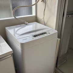 【引き取り可能な方】Hisense 洗濯機 5.5kg 2023年