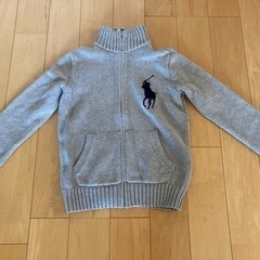 ラルフローレンジップアップセーター130センチの画像