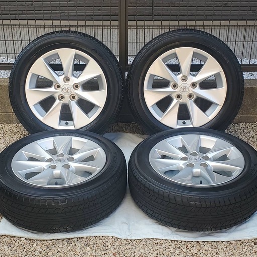 （終了）値下げ❗️美品新車外し❗20ヴェルファイア❗純正アルミホイール❗215/60R17バリ山❗